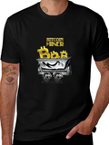 Bitcoin Miner Graphic Tee - Black Cotton T-Shirt