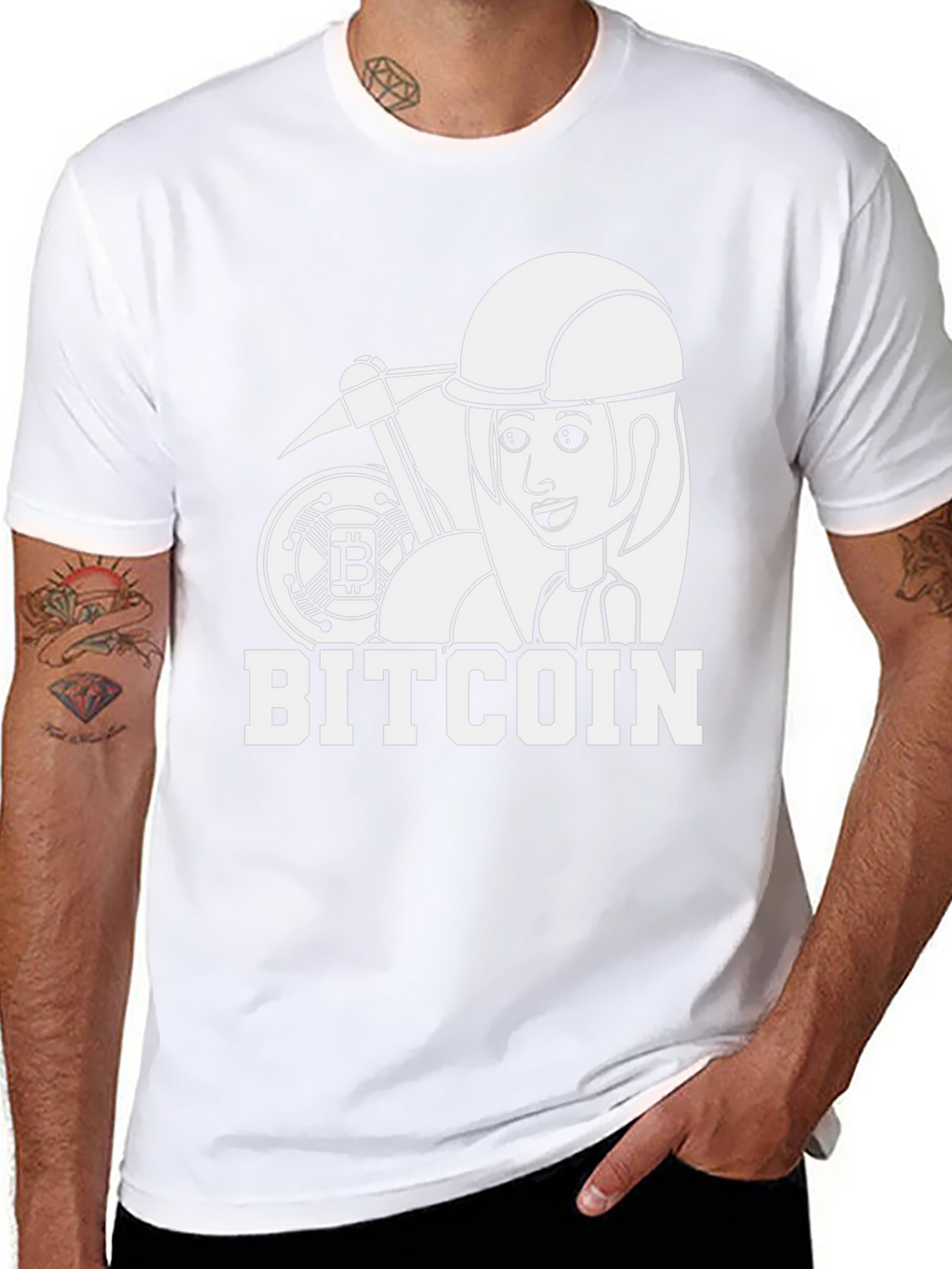 Bitcoin Miner T-Shirt - Cryptocurrency Tee