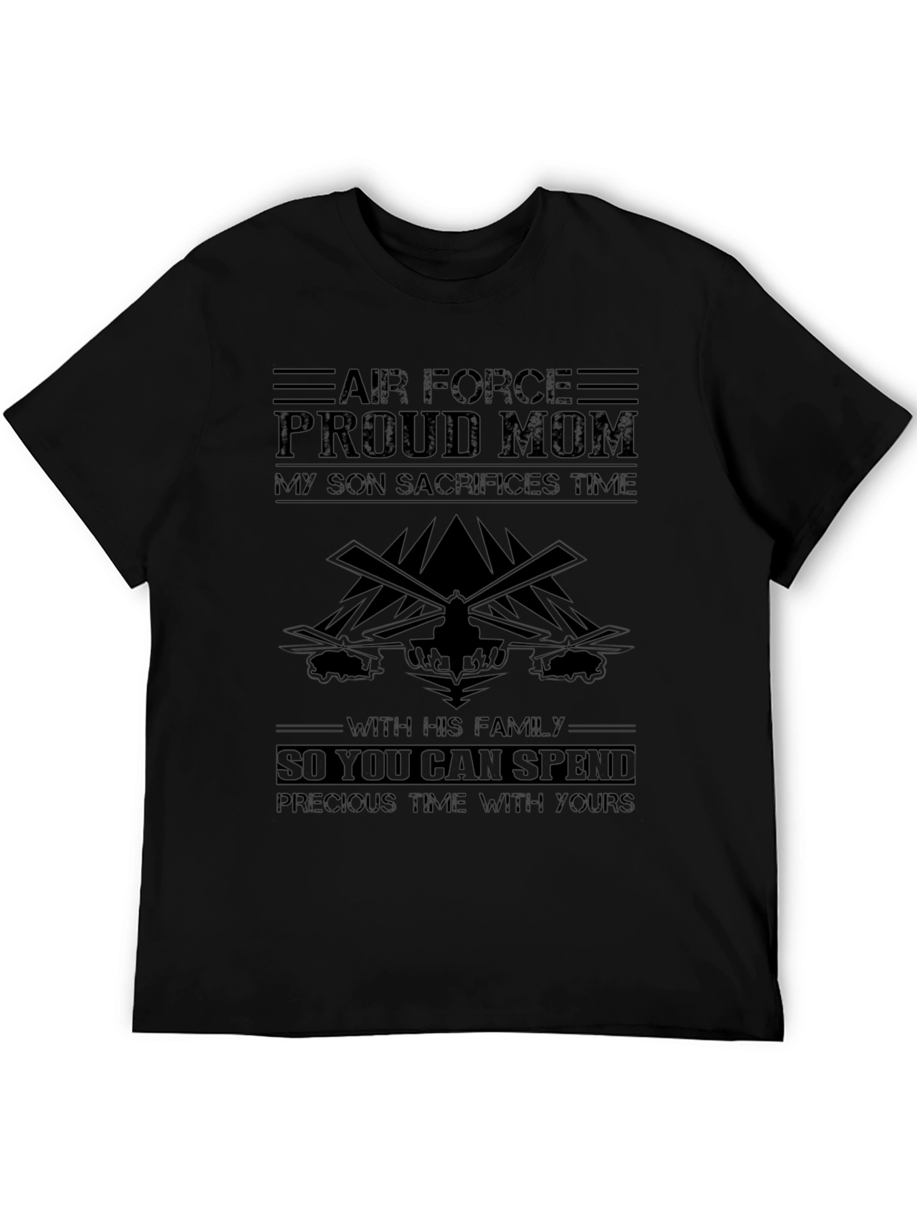 Air Force Proud Mom T-Shirt - Military Family Apparel