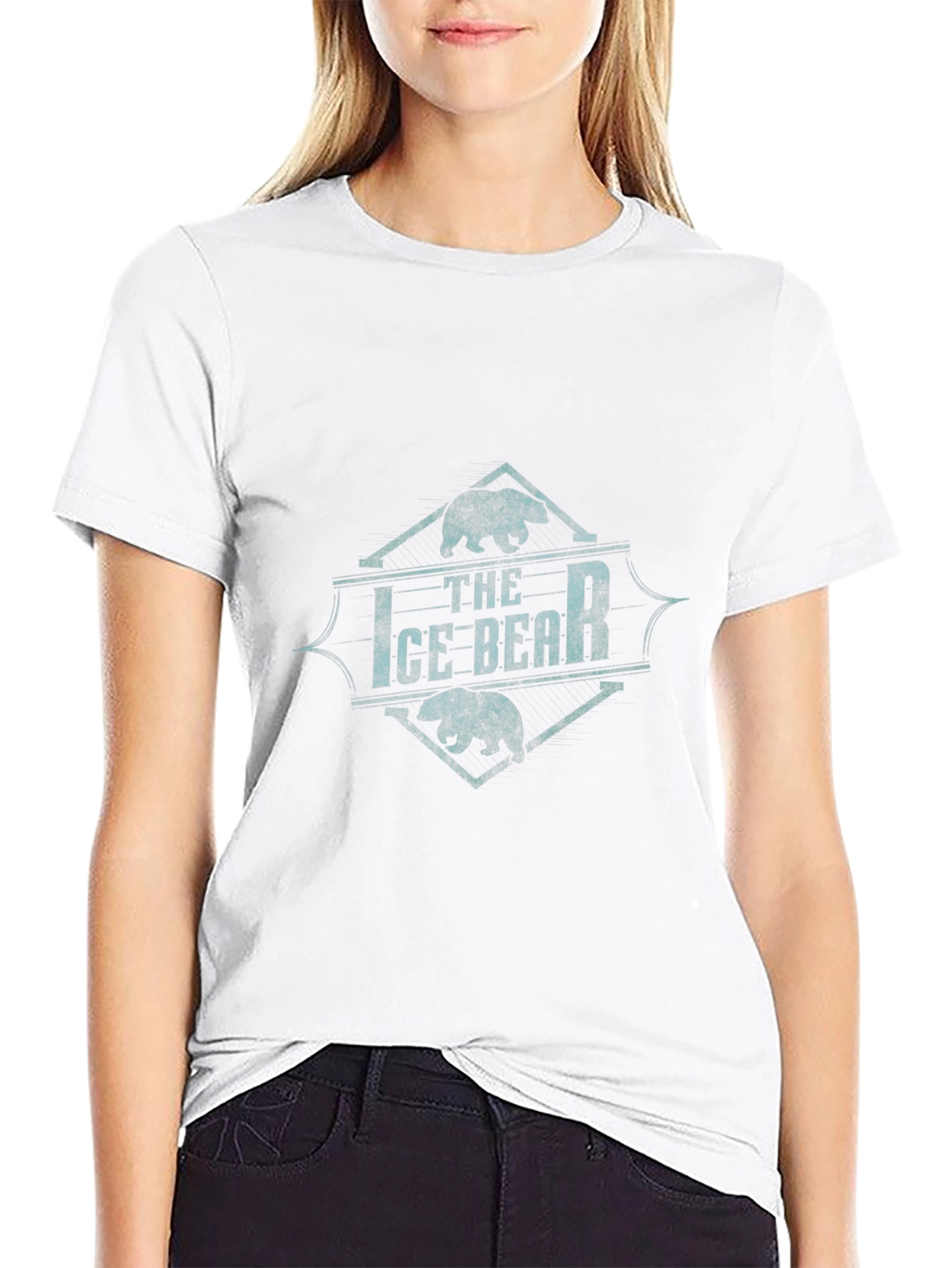 The Ice Bear Graphic Tee - Premium Cotton