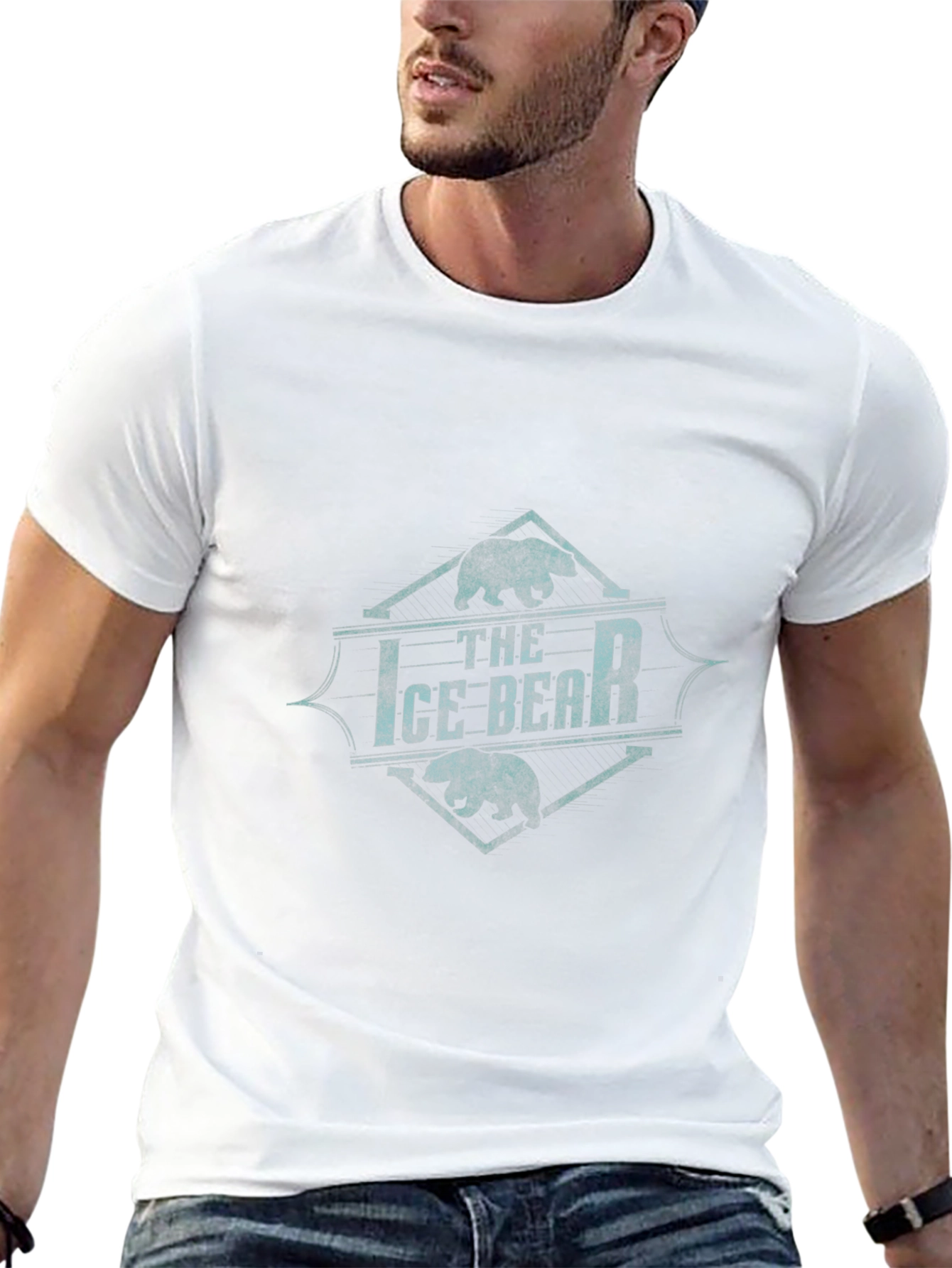 The Ice Bear Graphic Tee - Premium Cotton