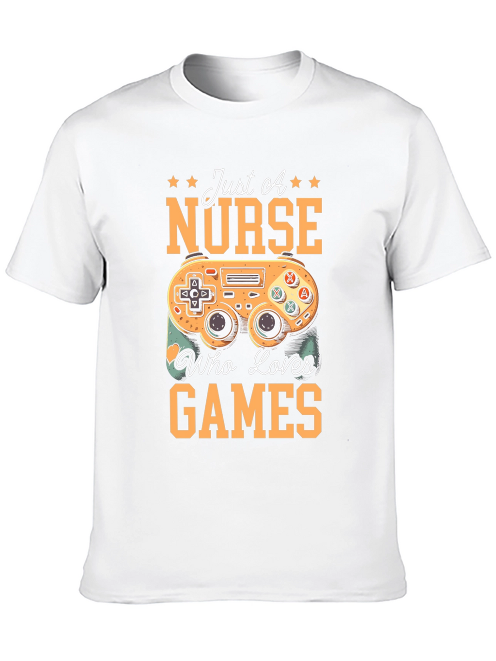 Nurse Gamer Black T-Shirt
