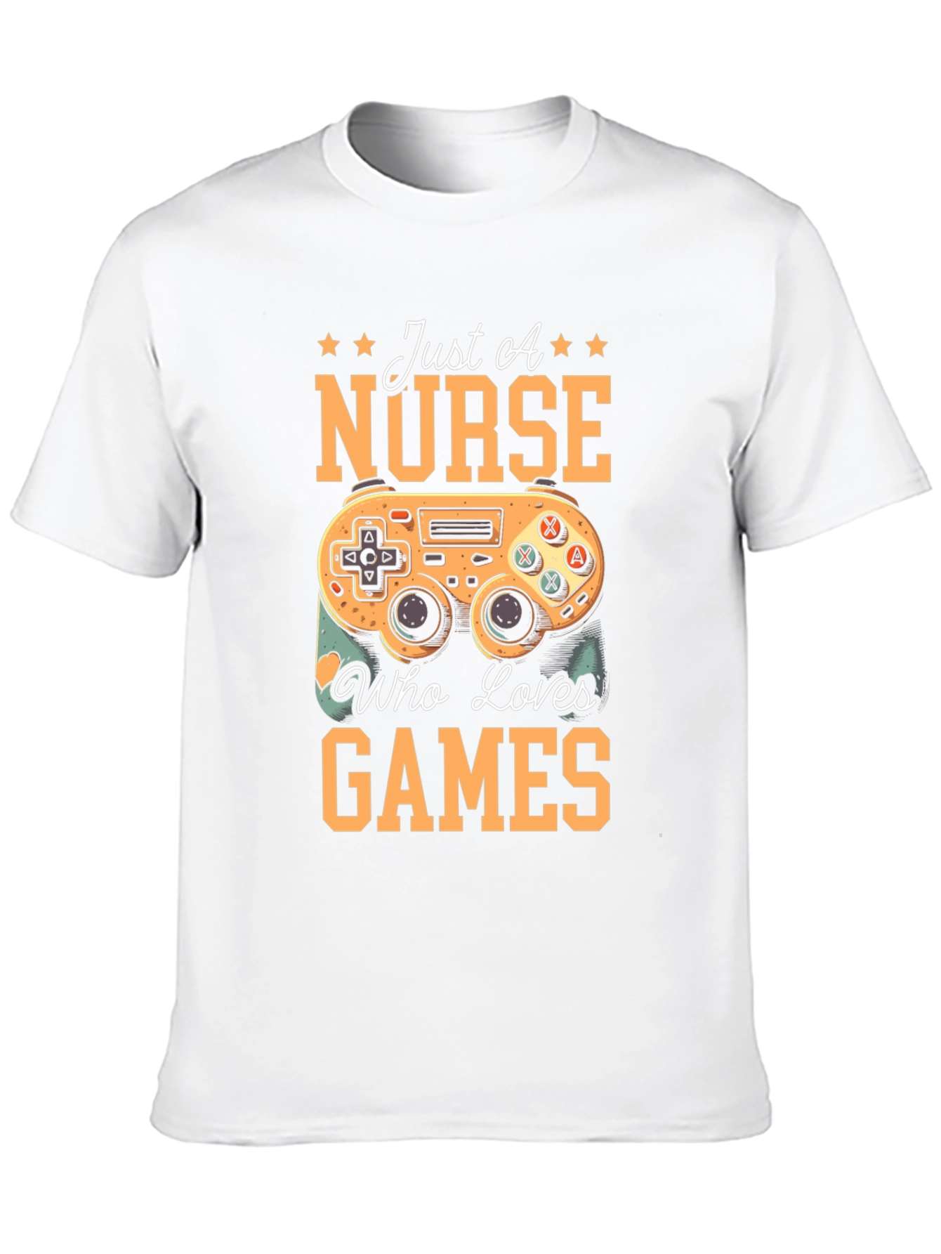Nurse Gamer Black T-Shirt