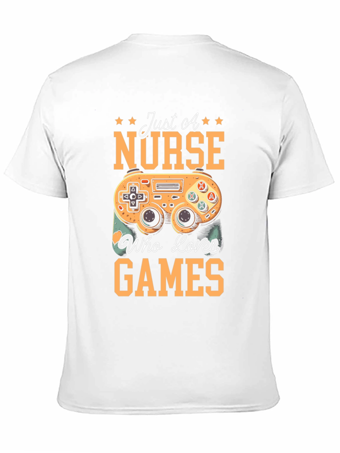 Nurse Gamer Black T-Shirt
