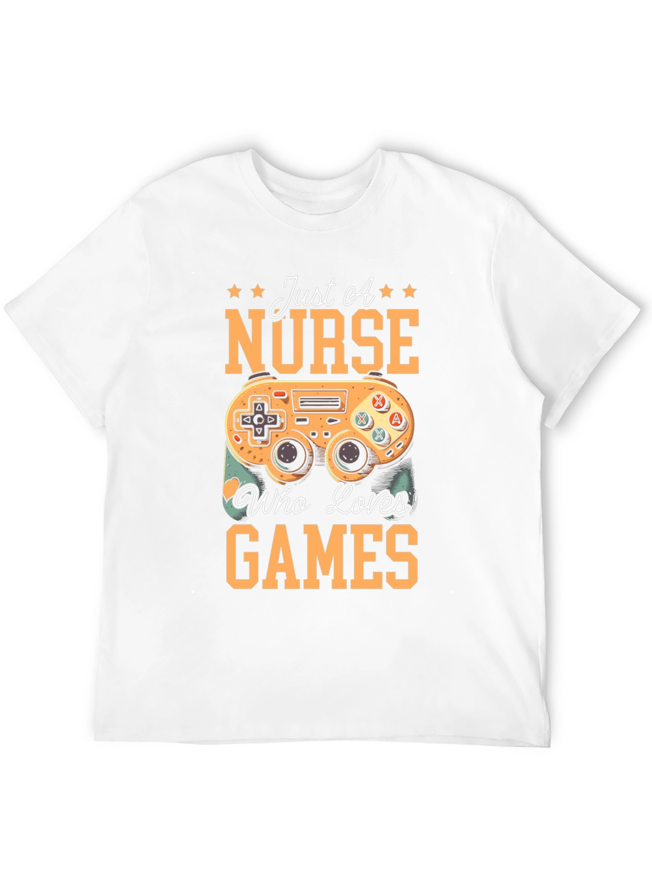 Nurse Gamer Black T-Shirt