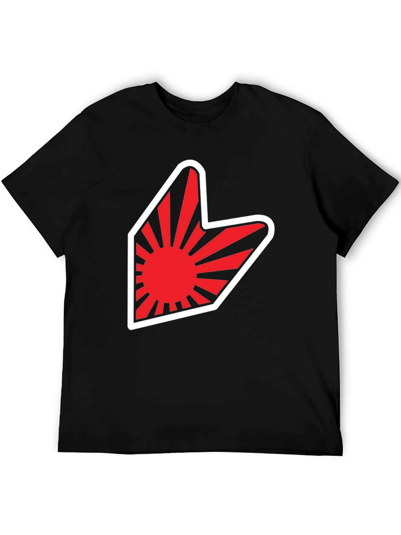 Red Sun Arrow Graphic T-Shirt
