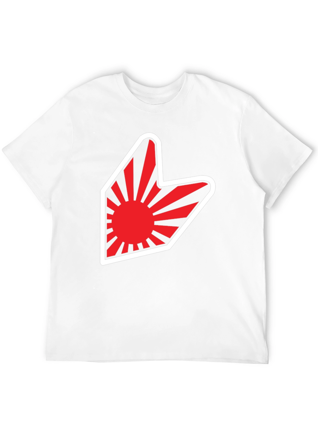 Red Sun Arrow Graphic T-Shirt