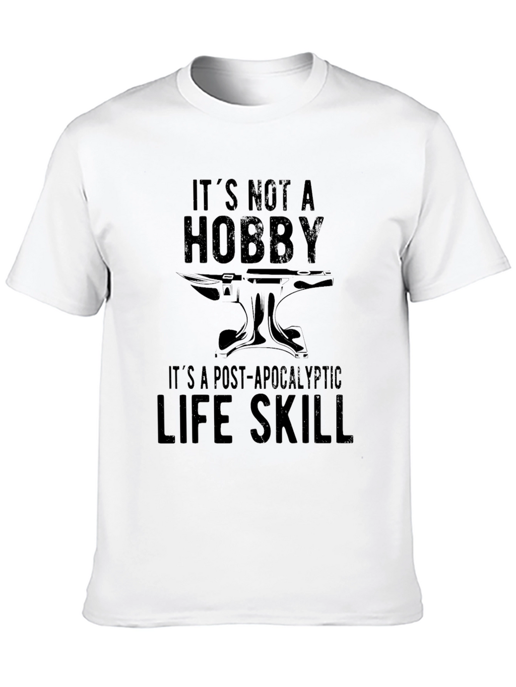 Blacksmith Anvil Life Skill T-Shirt