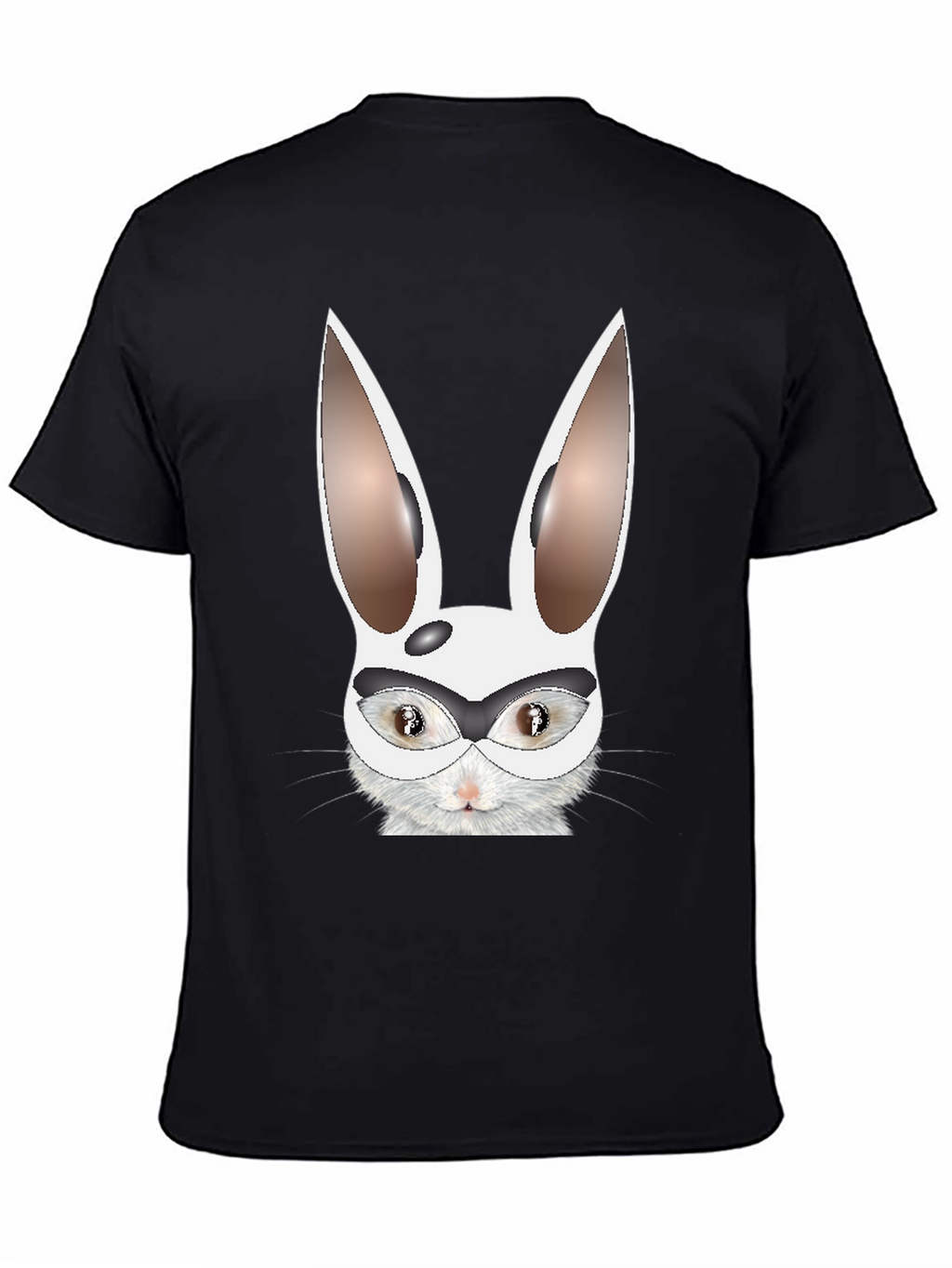 Funny Rabbit Mask T-Shirt - Unisex