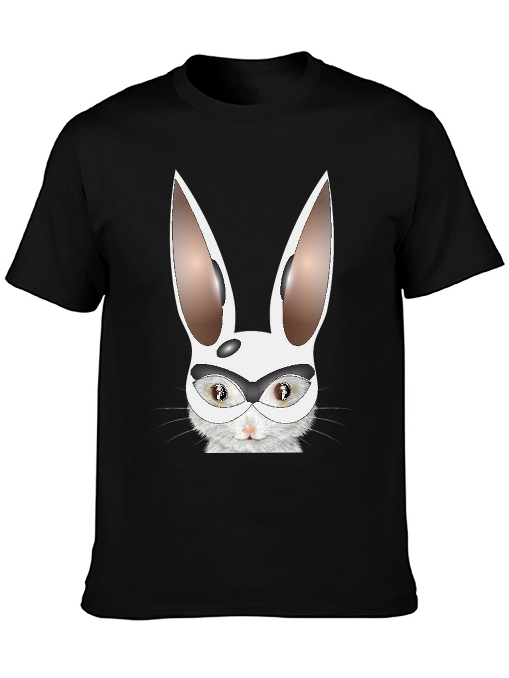 Funny Rabbit Mask T-Shirt - Unisex