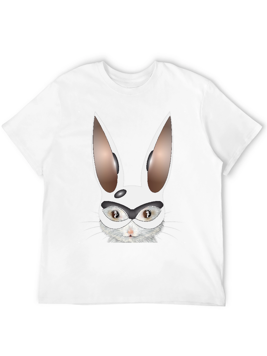 Funny Rabbit Mask T-Shirt - Unisex