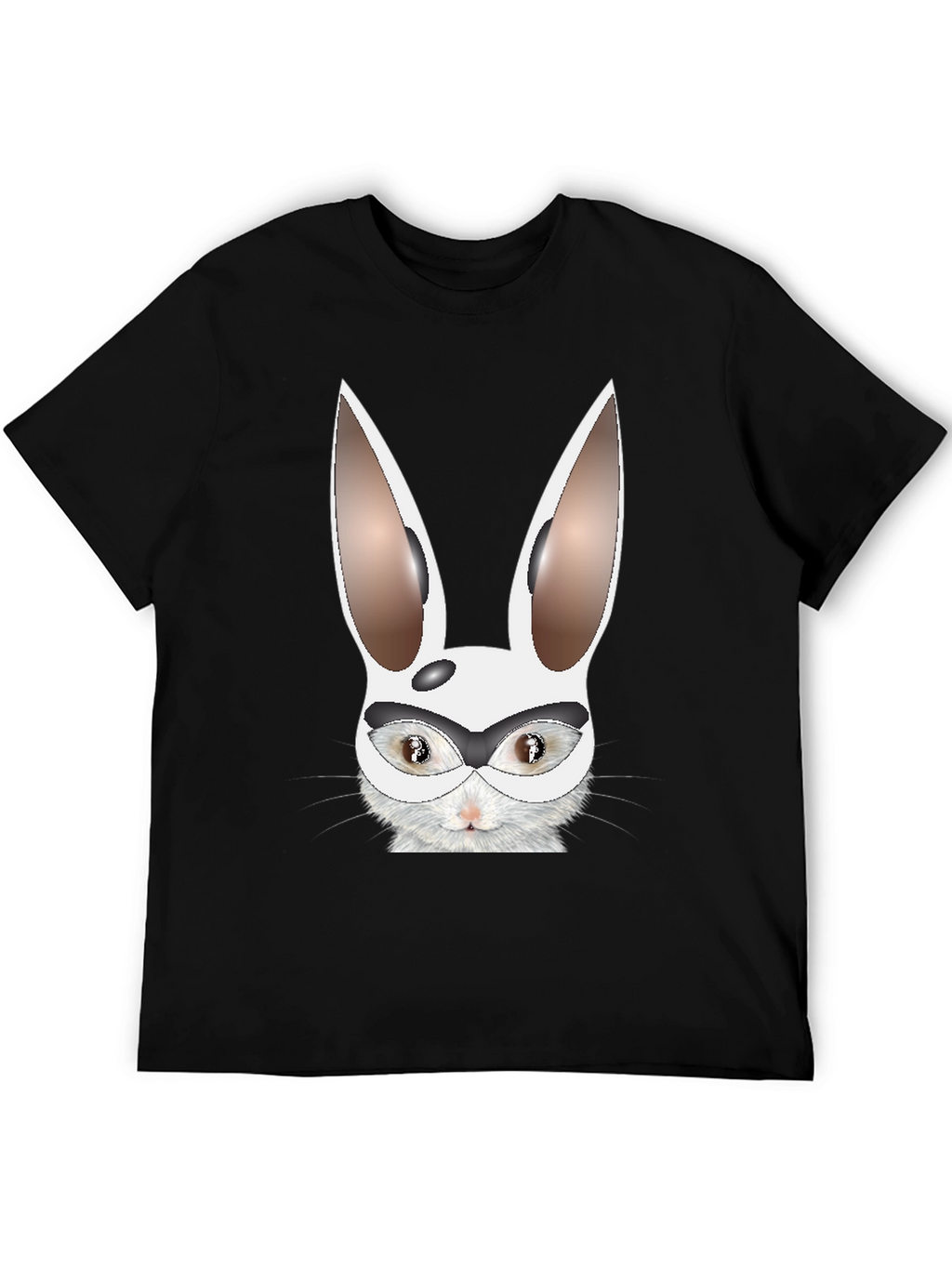 Funny Rabbit Mask T-Shirt - Unisex