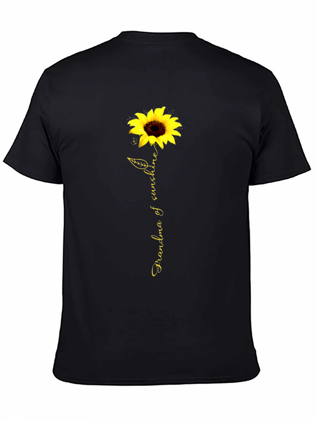 Grandma of Sunshine Sunflower Graphic Tee