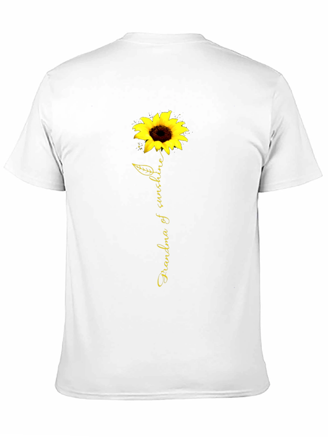 Grandma of Sunshine Sunflower Graphic Tee