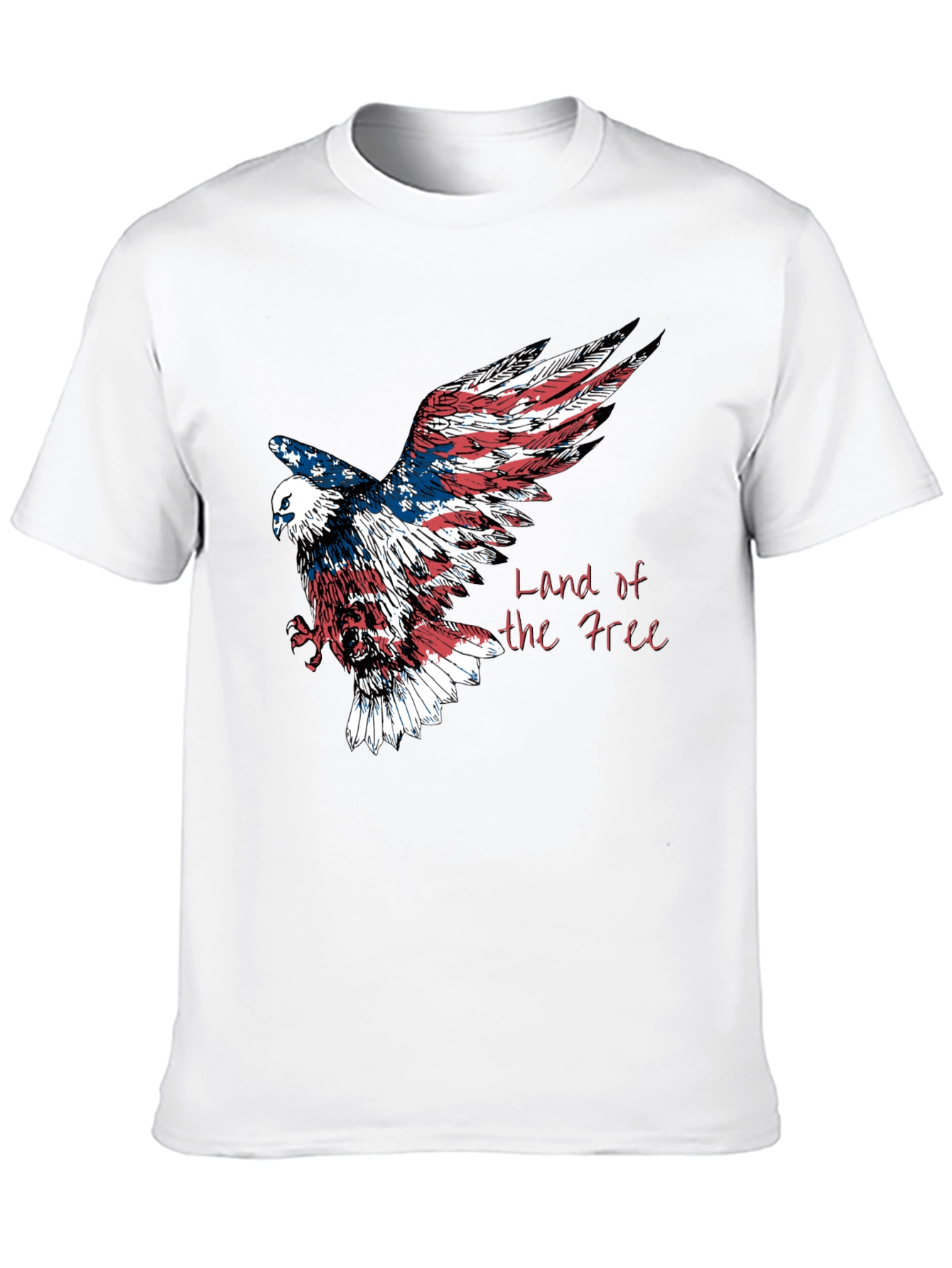 Land of the Free Eagle Graphic Tee