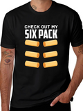 Funny Six Pack Spring Roll T-Shirt