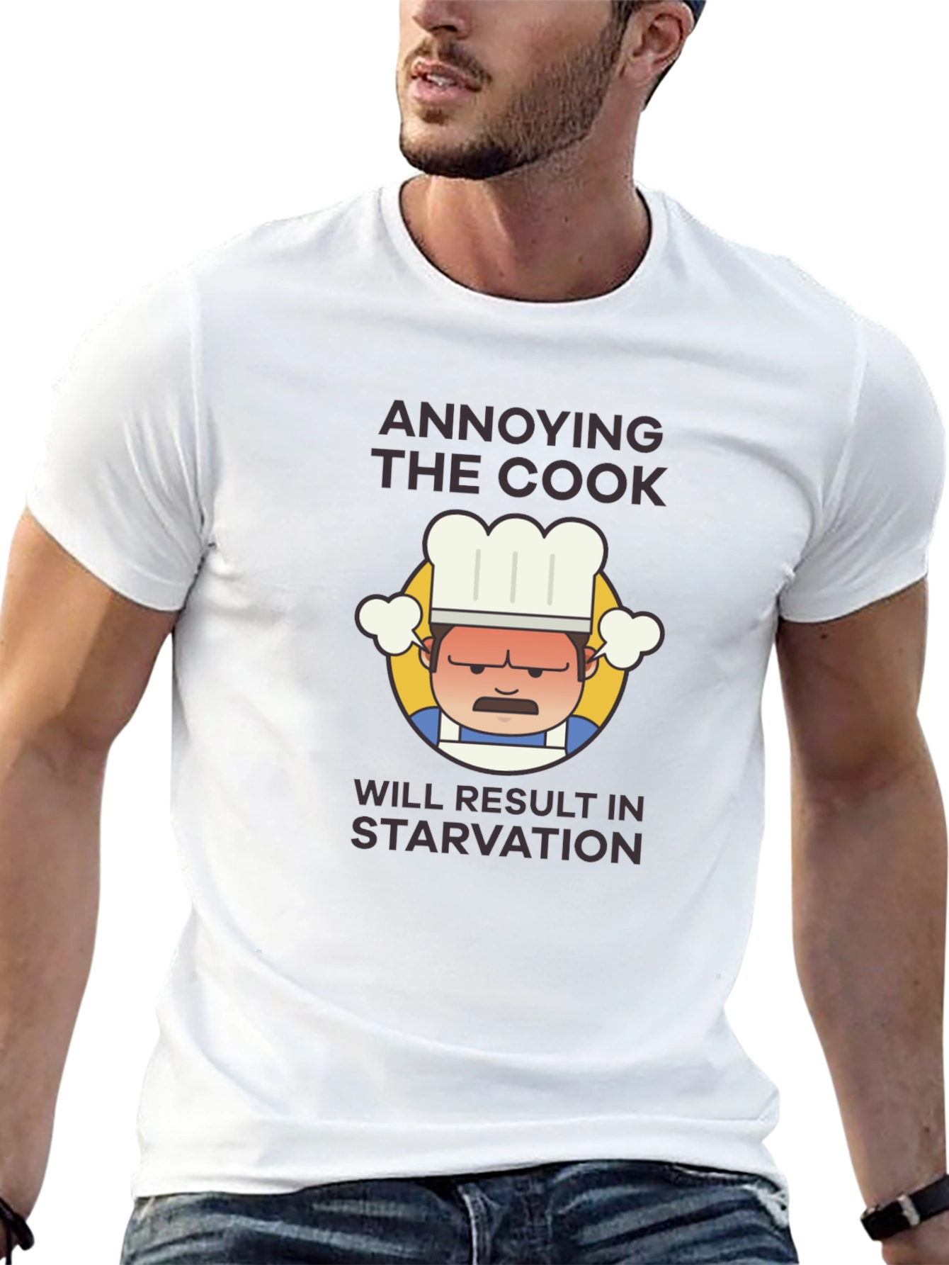 Annoying the Cook Graphic Tee - Black T-Shirt