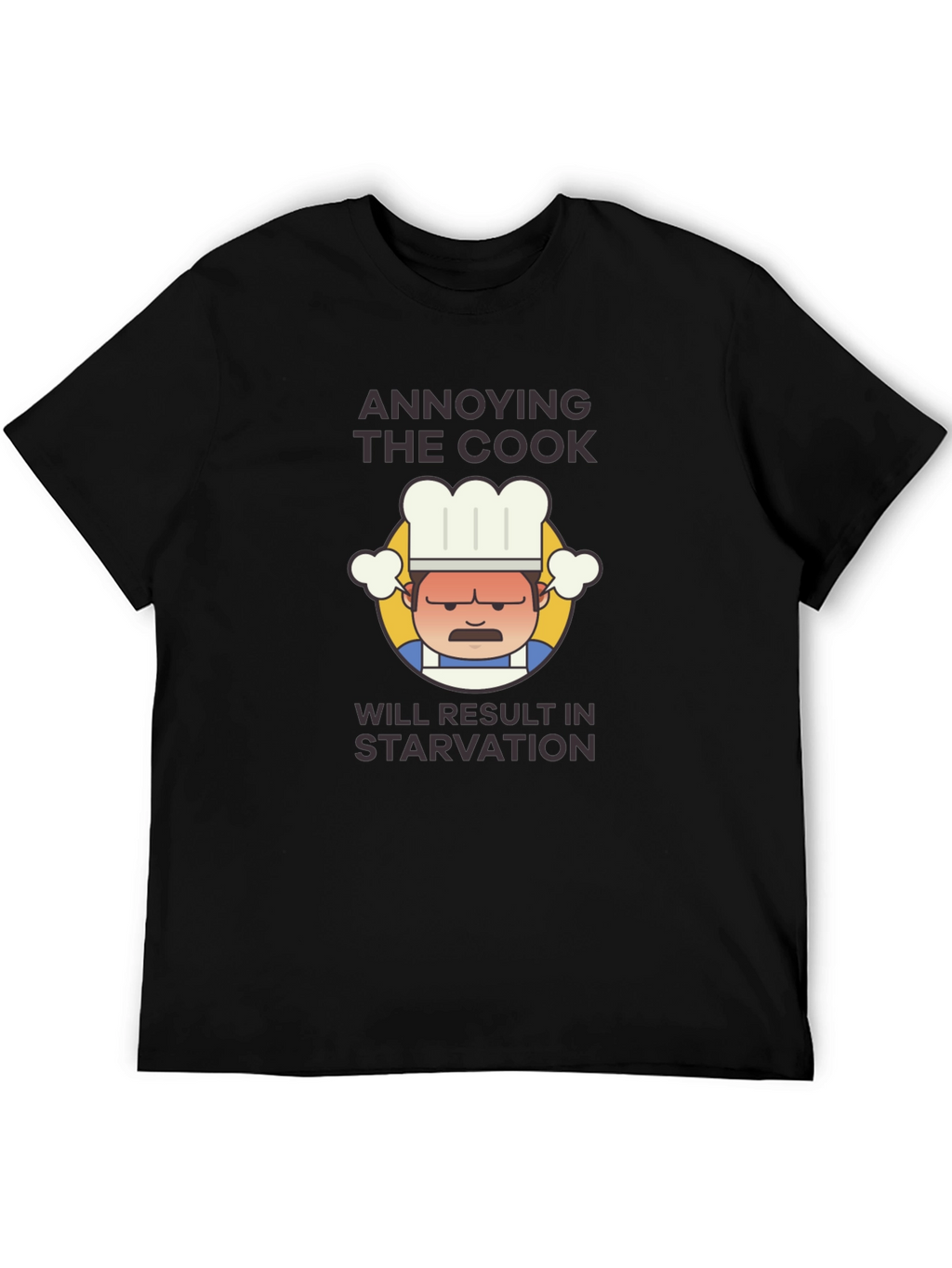 Annoying the Cook Graphic Tee - Black T-Shirt