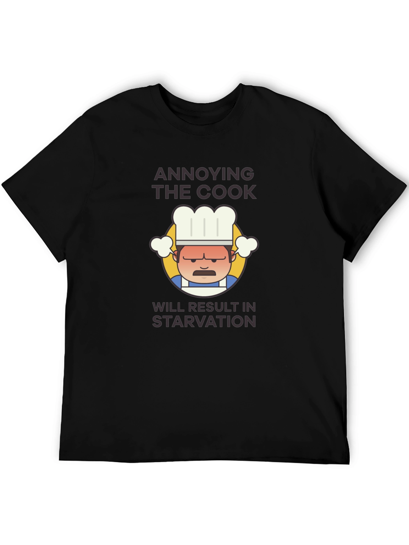 Annoying the Cook Graphic Tee - Black T-Shirt
