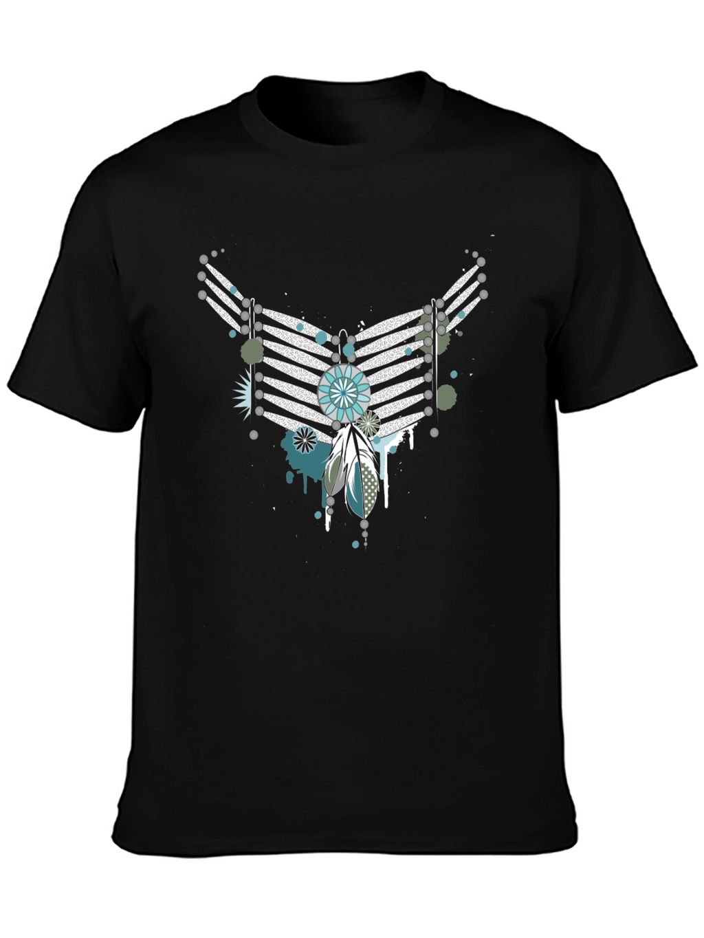 Unique Graphic T-Shirt - Native Inspired Design