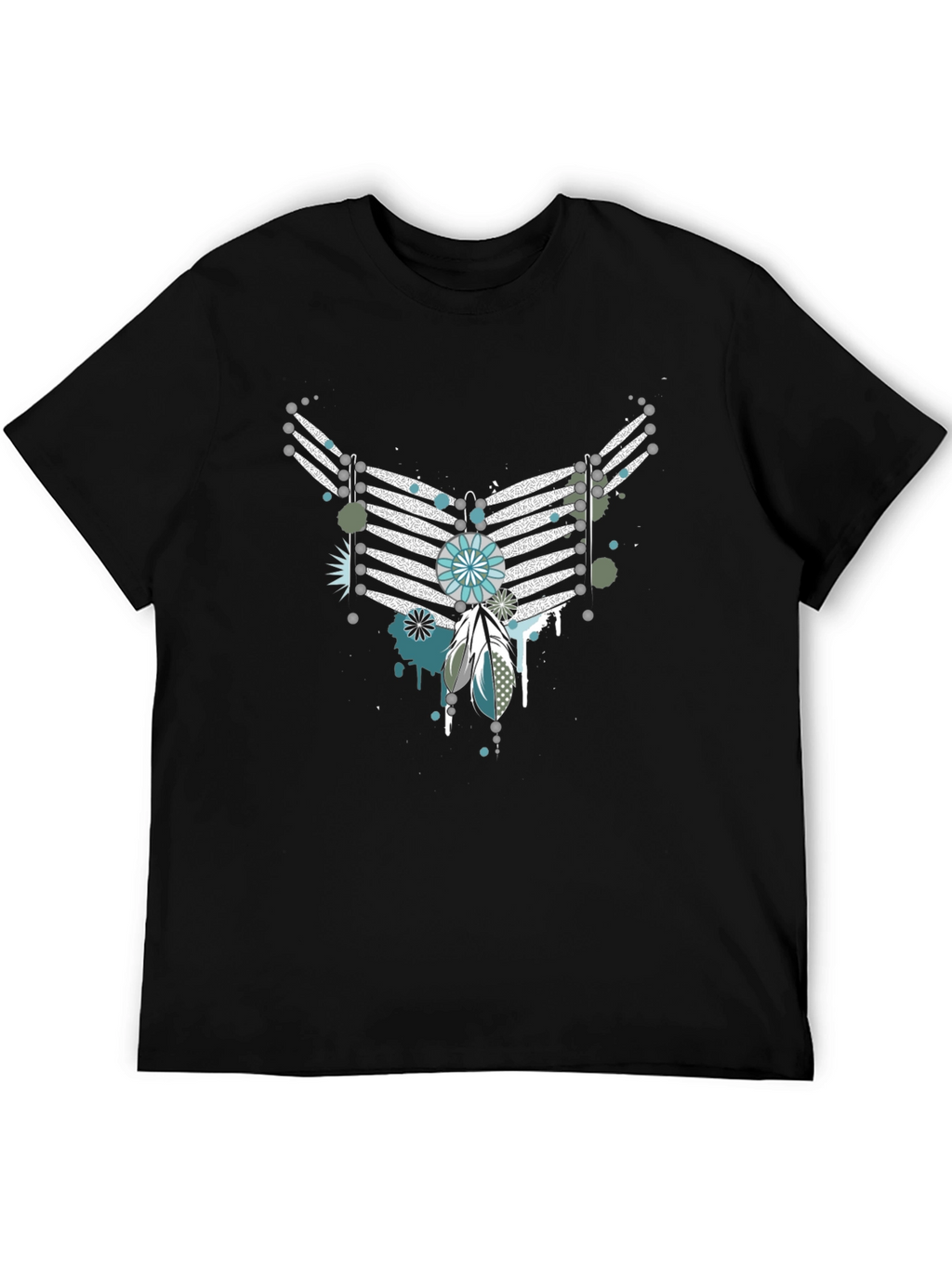 Unique Graphic T-Shirt - Native Inspired Design