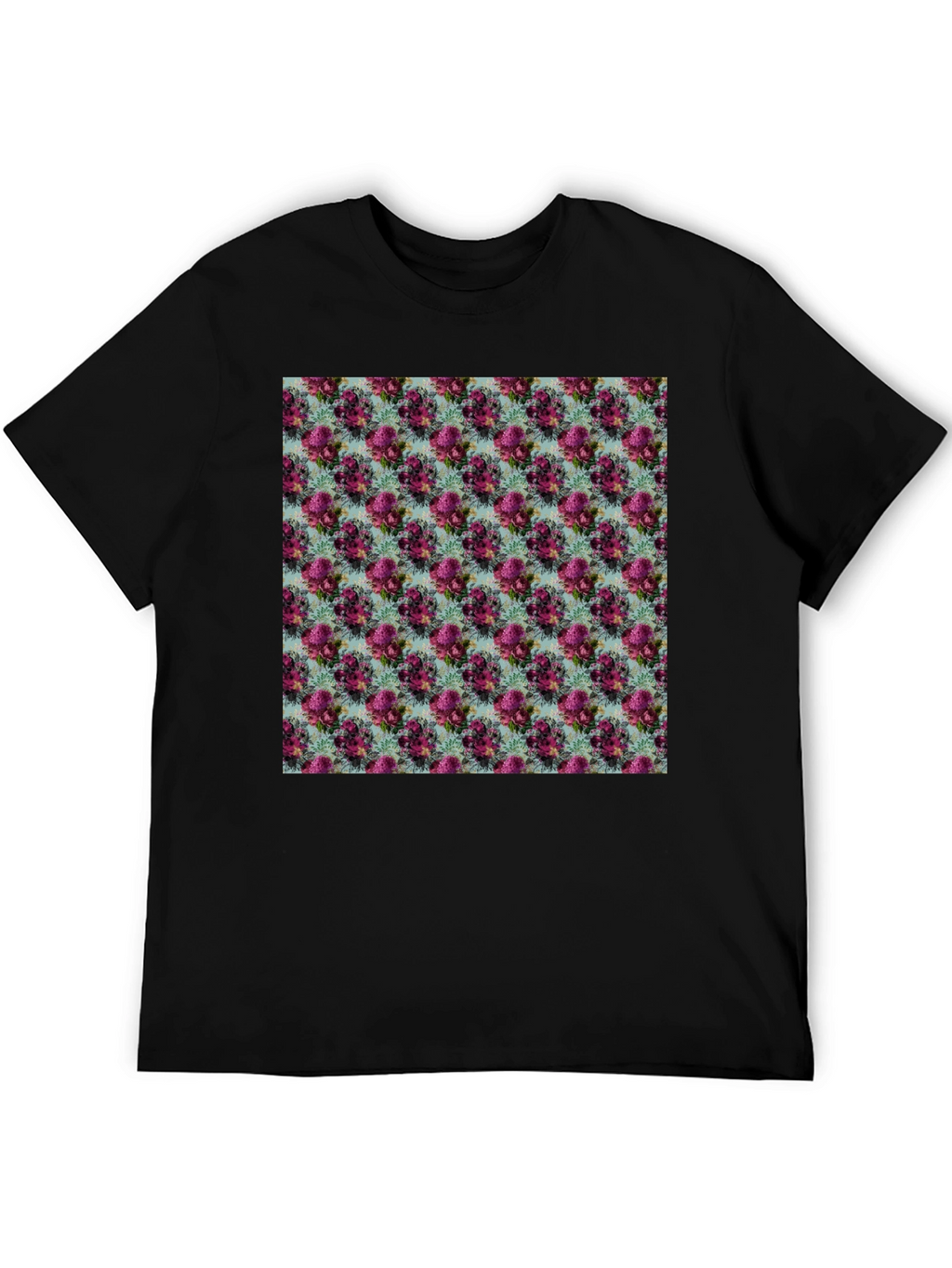 Floral Pattern T-Shirt