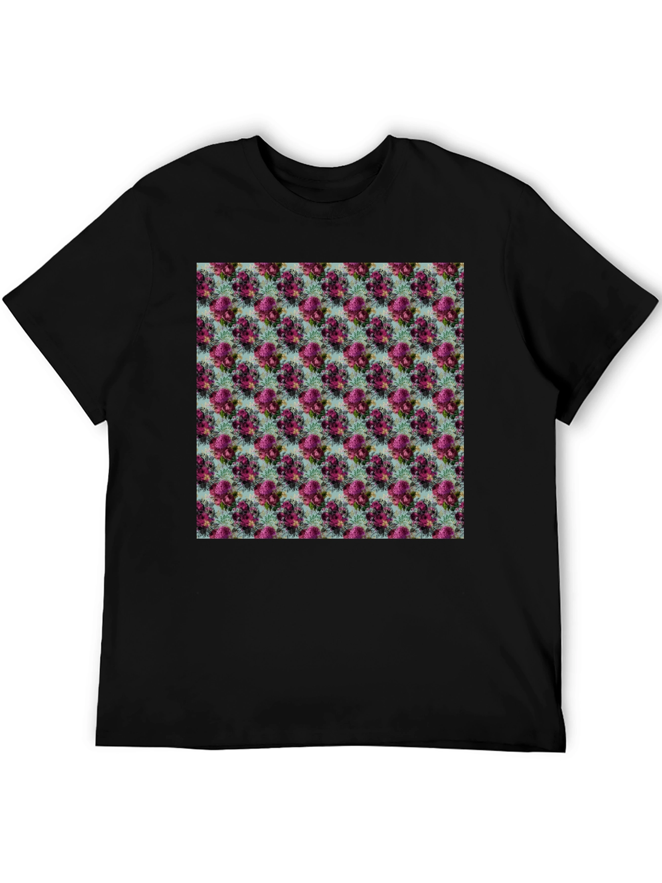 Floral Pattern T-Shirt