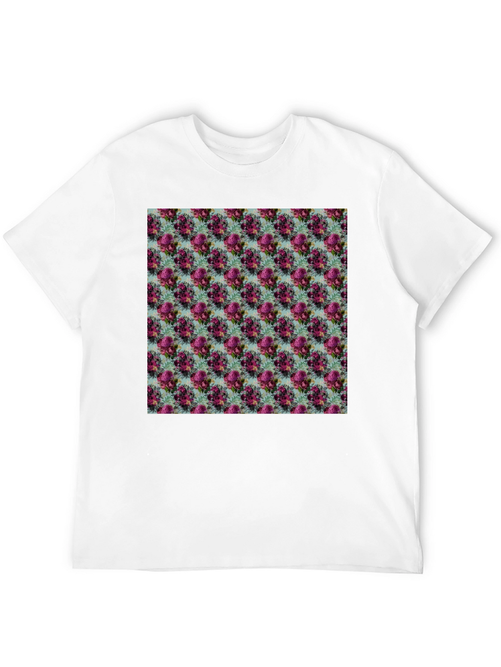 Floral Pattern T-Shirt