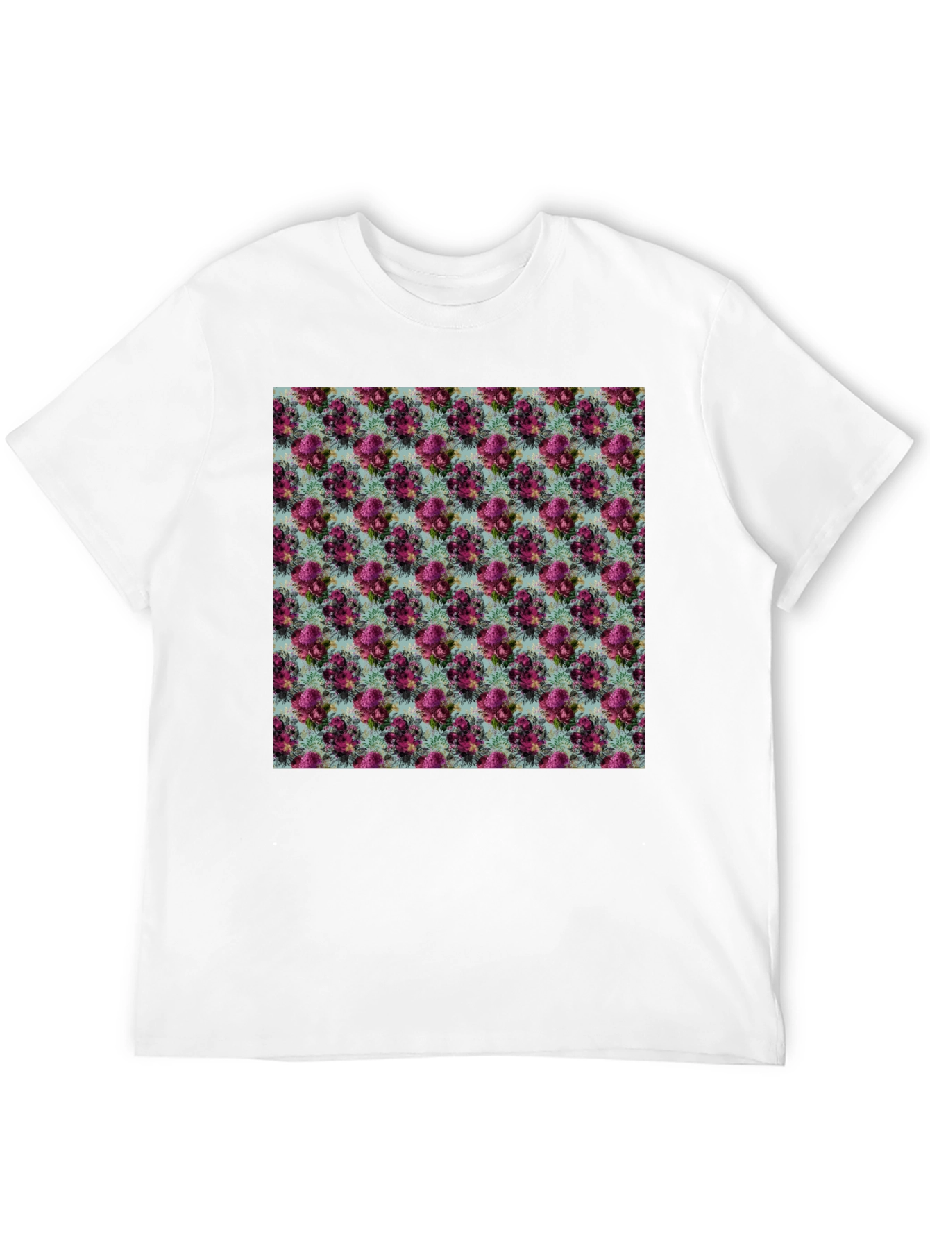 Floral Pattern T-Shirt