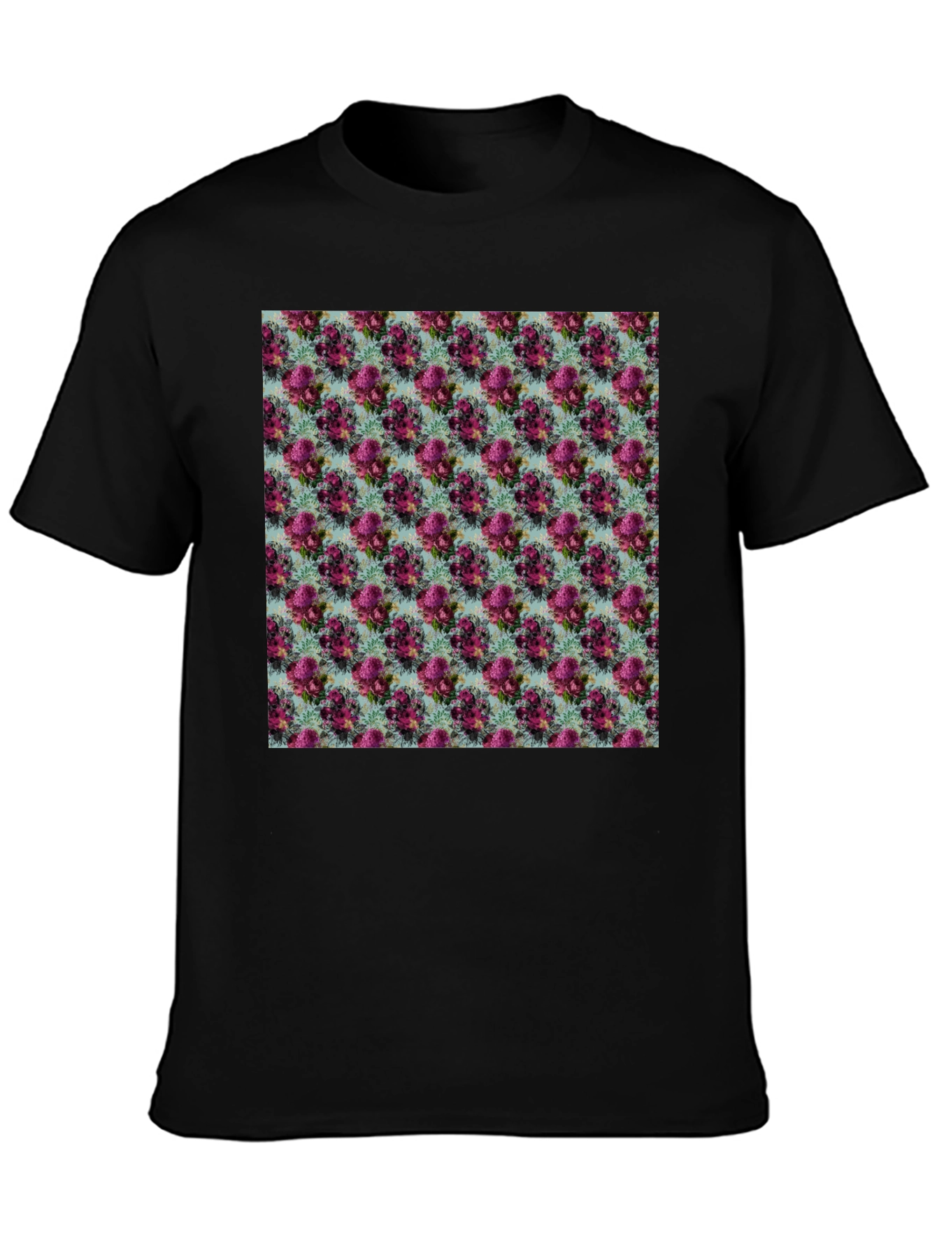 Floral Pattern T-Shirt
