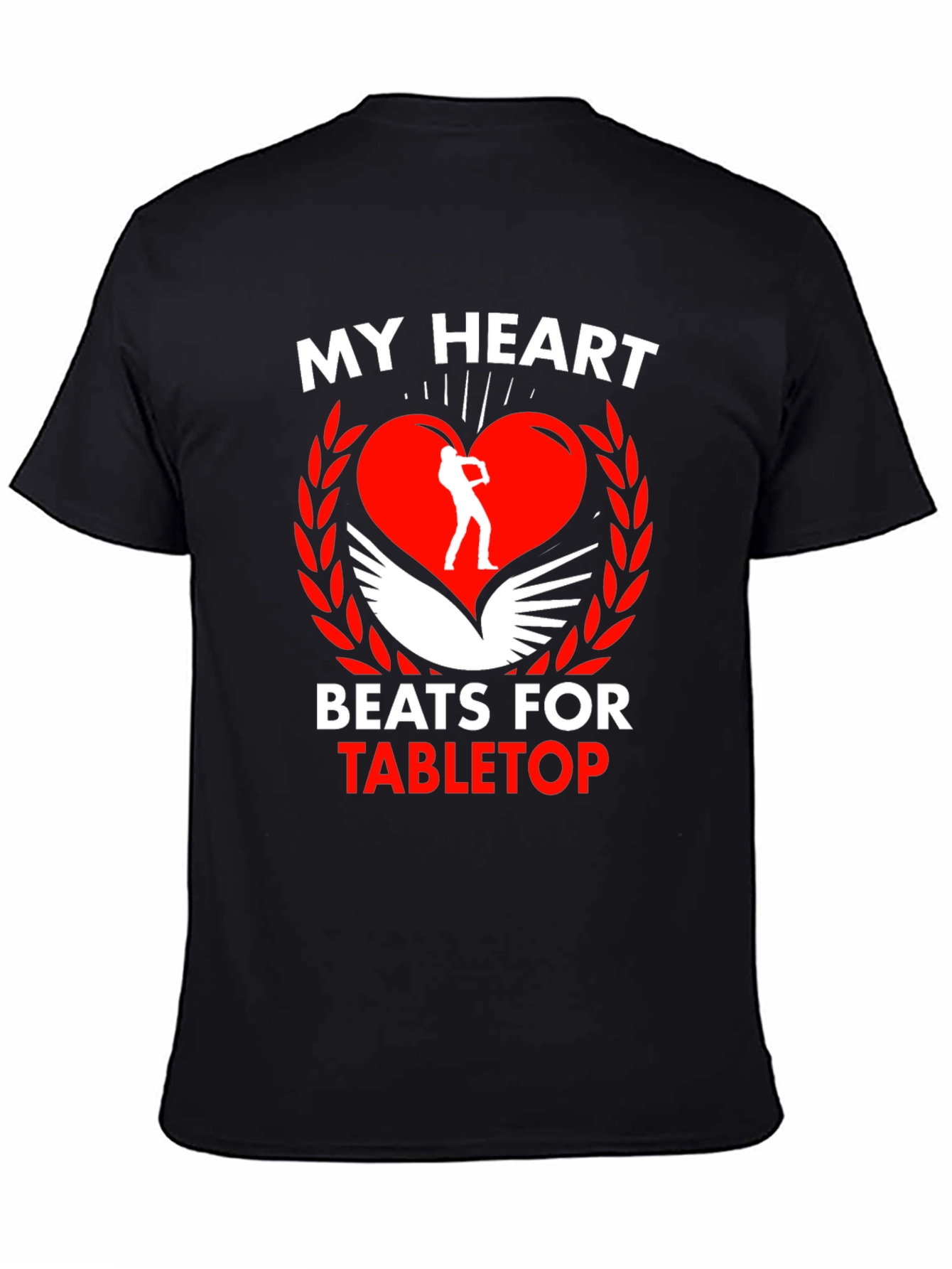 My Heart Beats for Tabletop Gaming T-Shirt