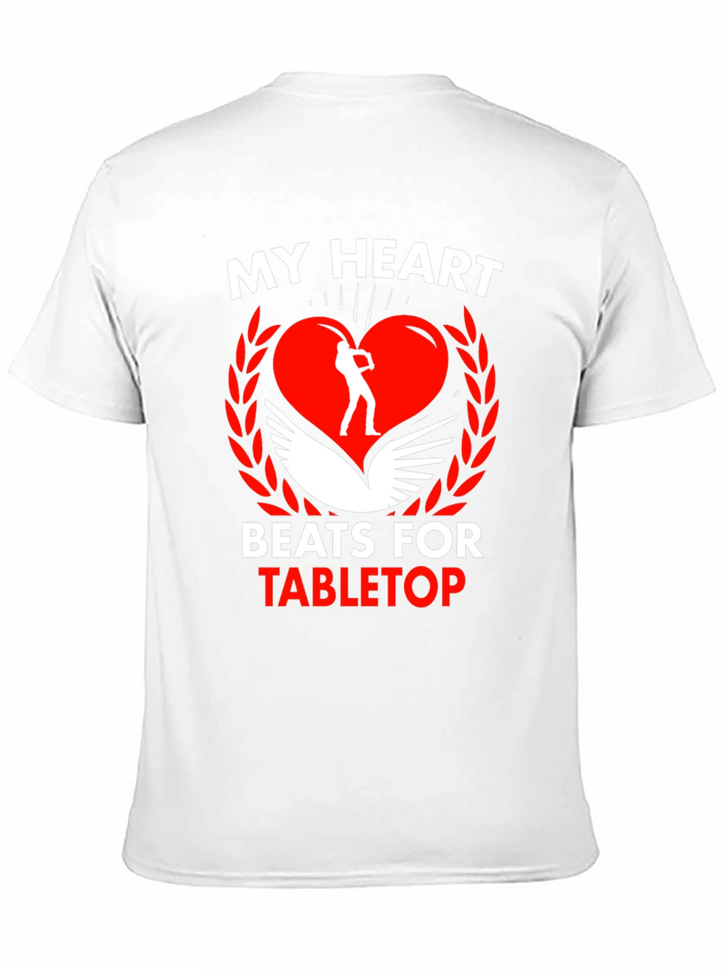 My Heart Beats for Tabletop Gaming T-Shirt
