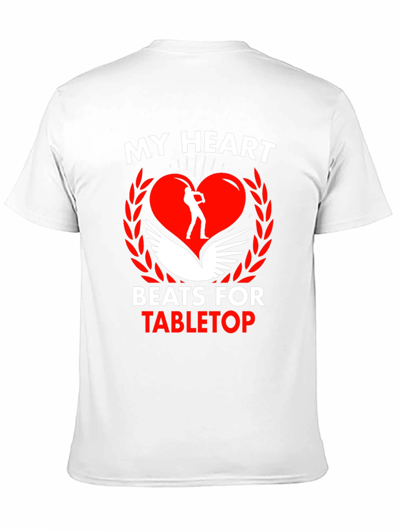My Heart Beats for Tabletop Gaming T-Shirt