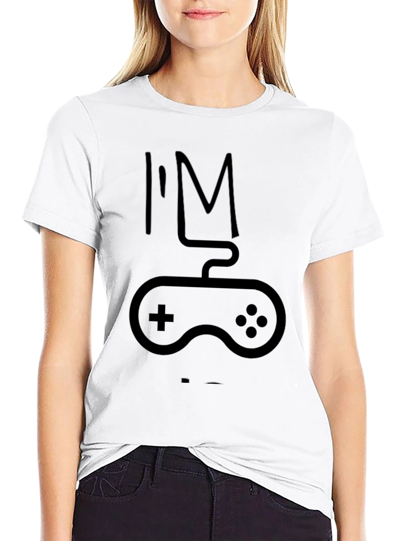 Im a Gamer T-Shirt - Black Cotton Tee