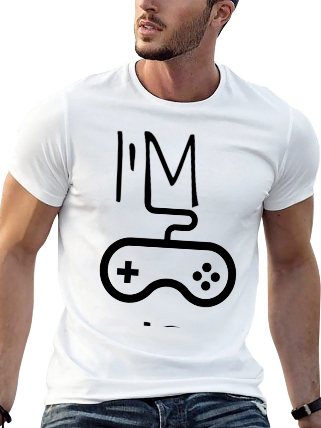 Im a Gamer T-Shirt - Black Cotton Tee