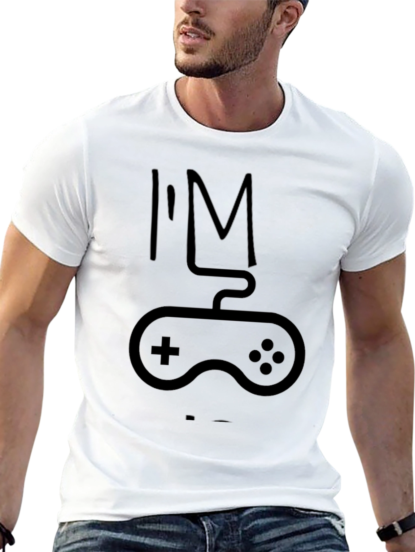 Im a Gamer T-Shirt - Black Cotton Tee