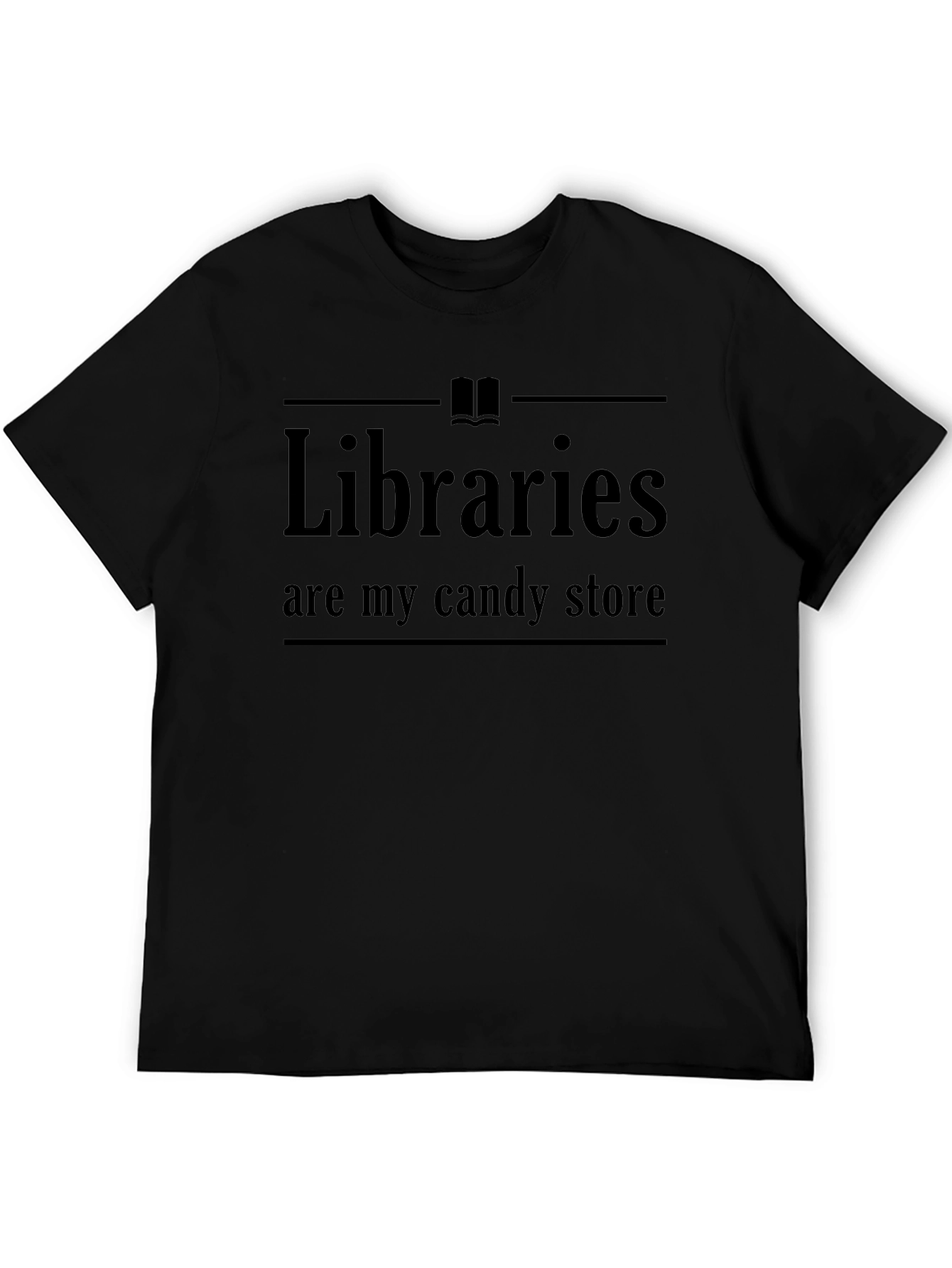 Libraries Are My Candy Store Graphic Tee