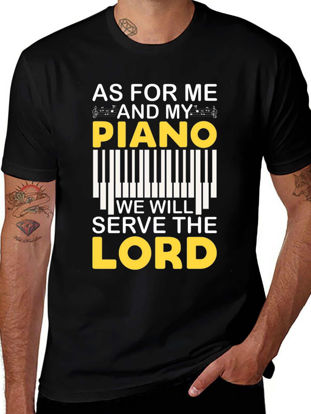 As For Me and My Piano T-Shirt