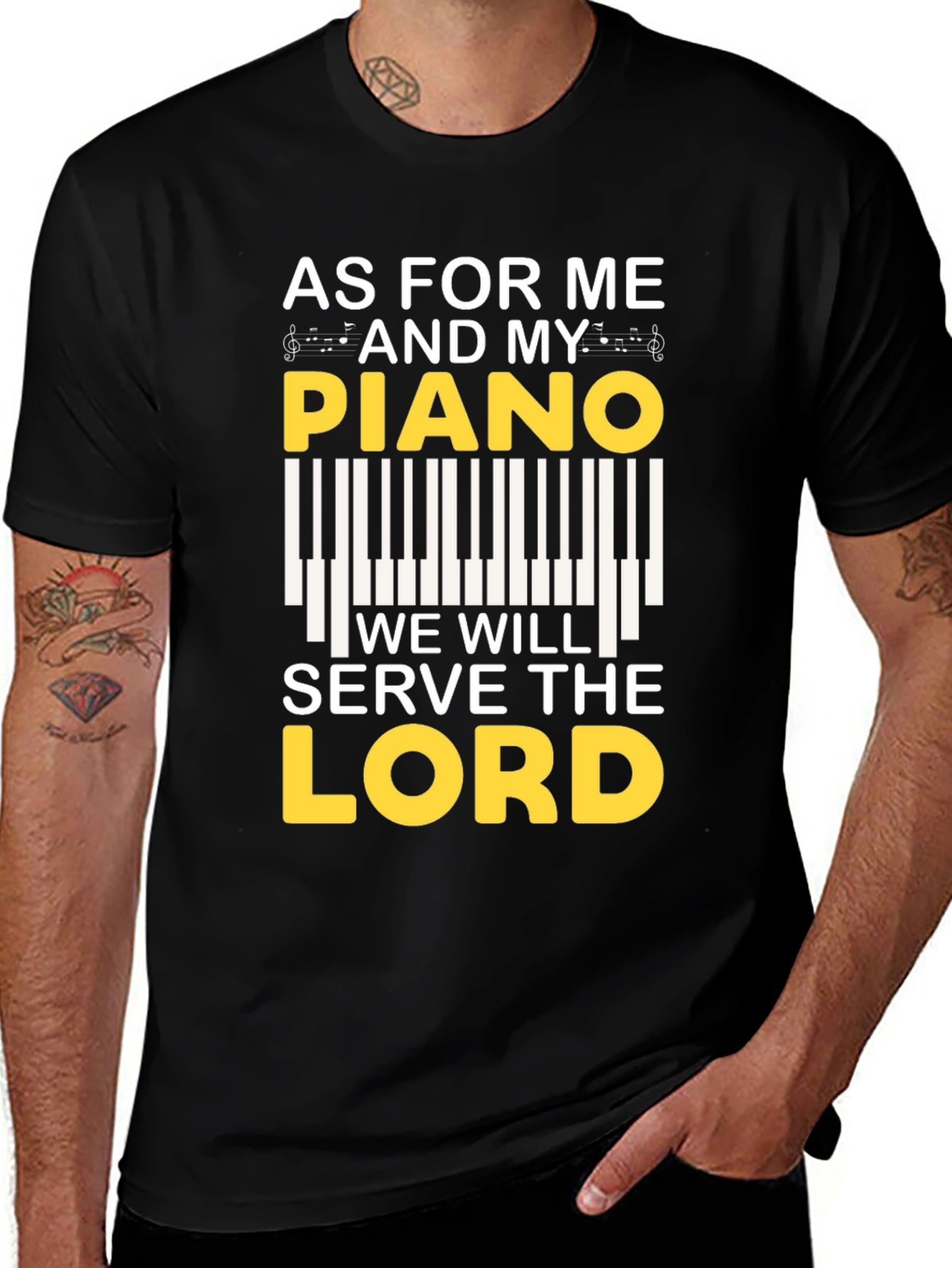 As For Me and My Piano T-Shirt