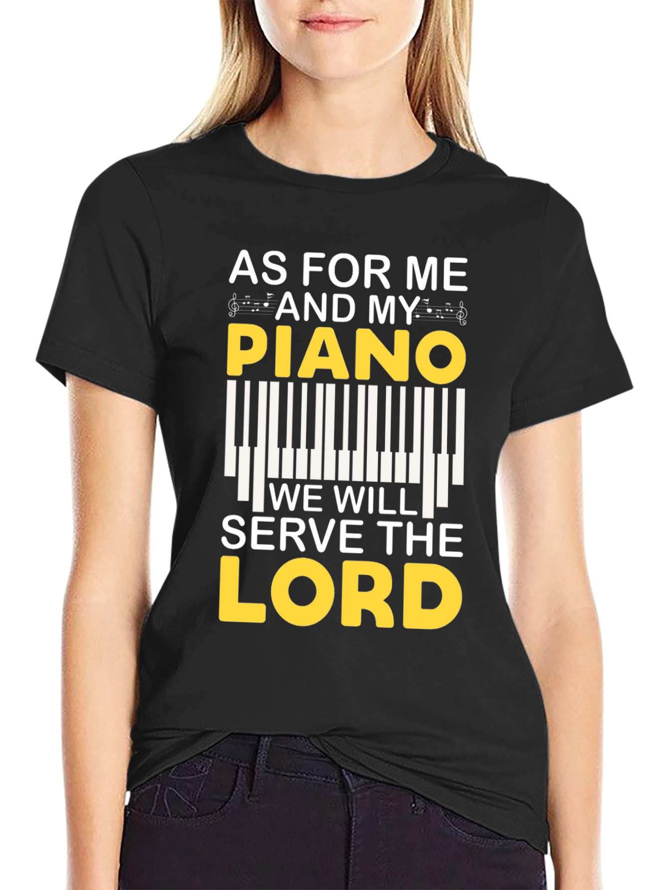 As For Me and My Piano T-Shirt