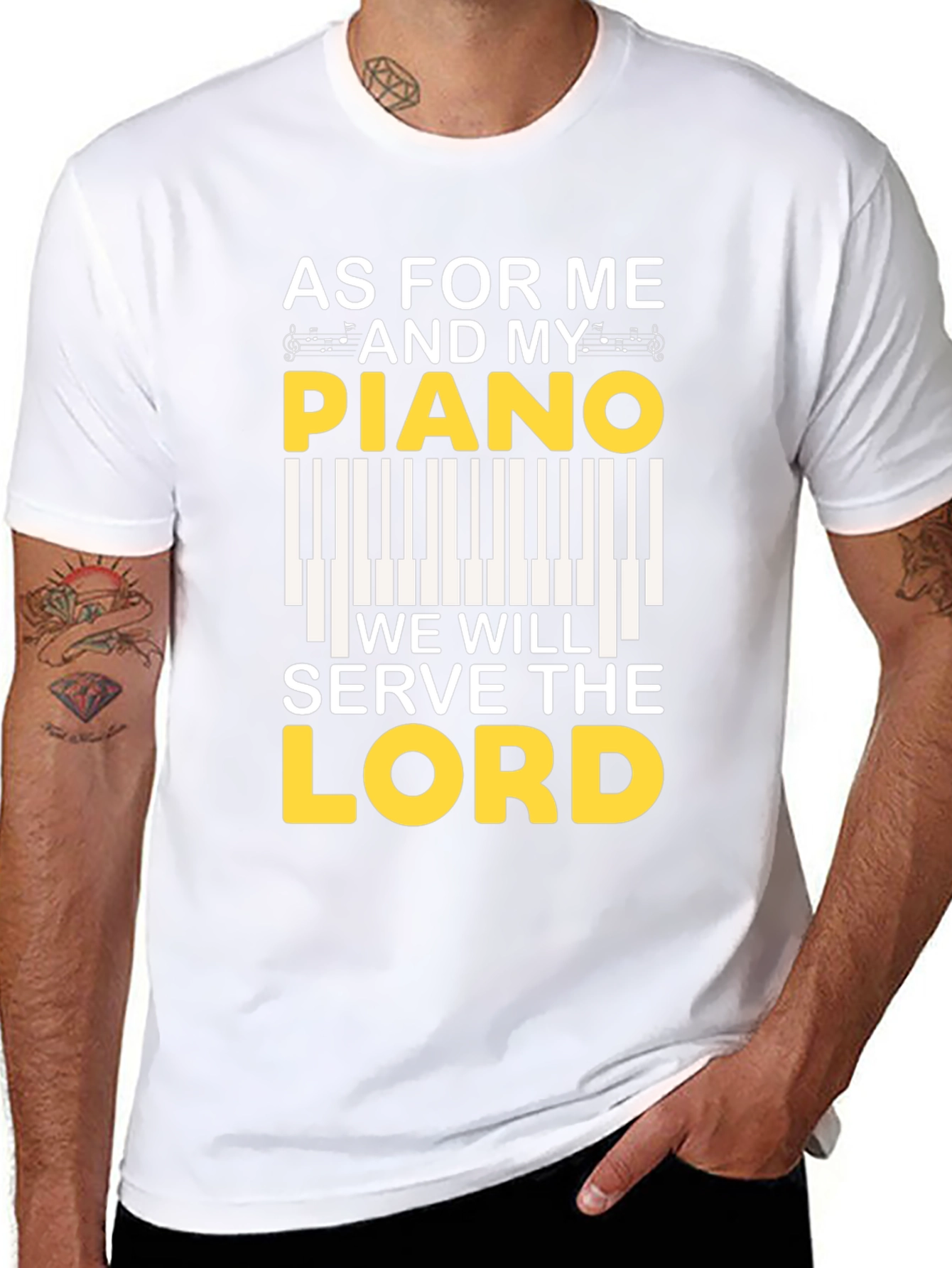 As For Me and My Piano T-Shirt