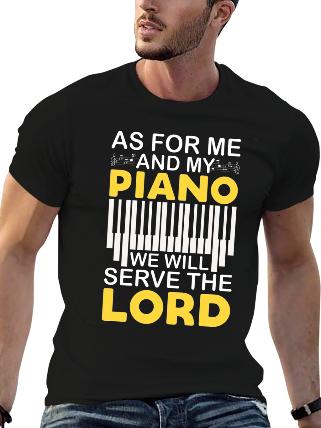 As For Me and My Piano T-Shirt