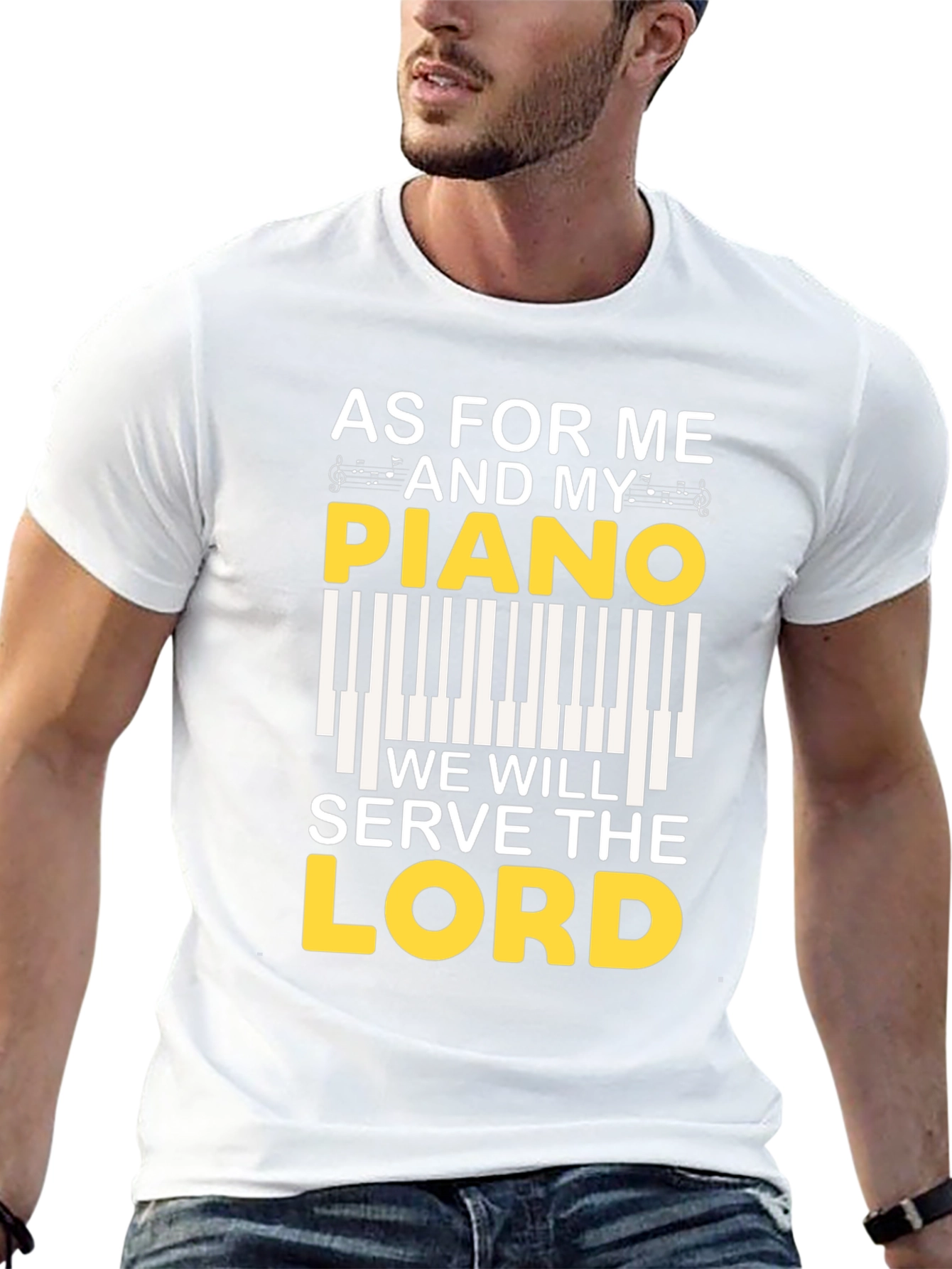 As For Me and My Piano T-Shirt