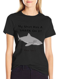 Shark T-Shirt - Funny Graphic Tee