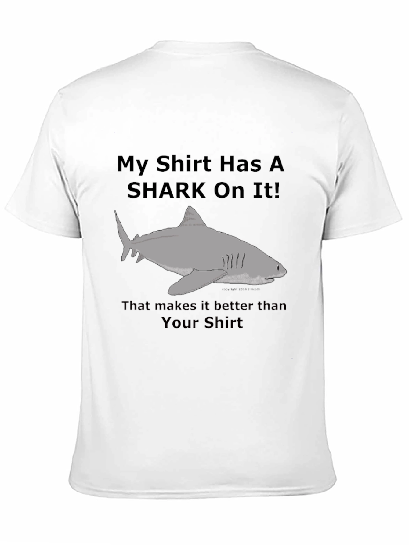 Shark T-Shirt - Funny Graphic Tee