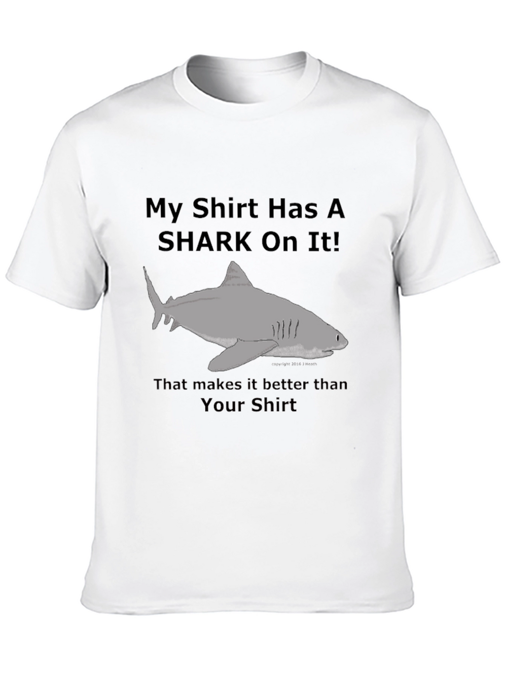 Shark T-Shirt - Funny Graphic Tee