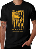 Orange Ribbon Multiple Sclerosis Awareness T-Shirt