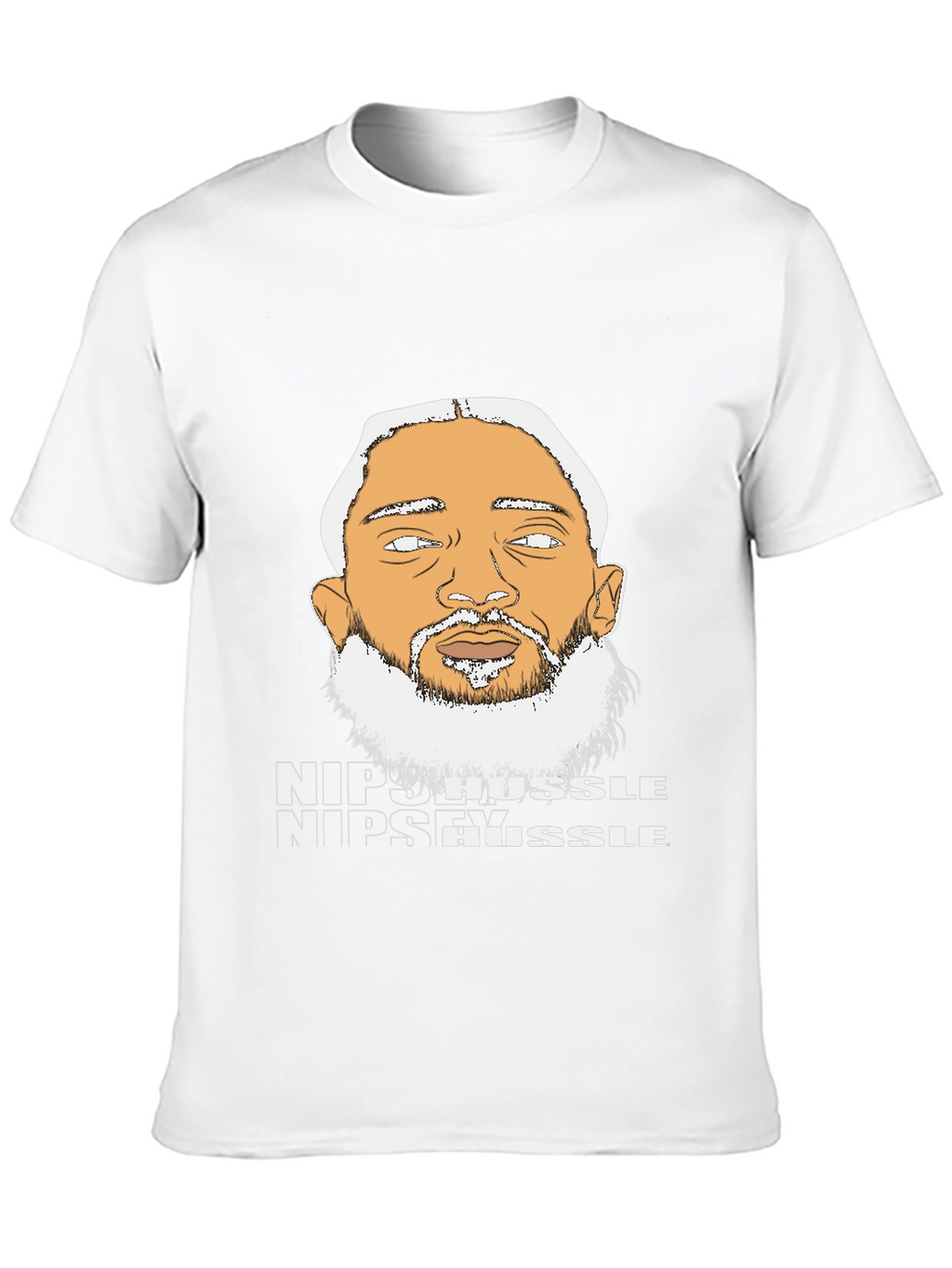 Nipsey Hussle Graphic Tee - Black Cotton Blend