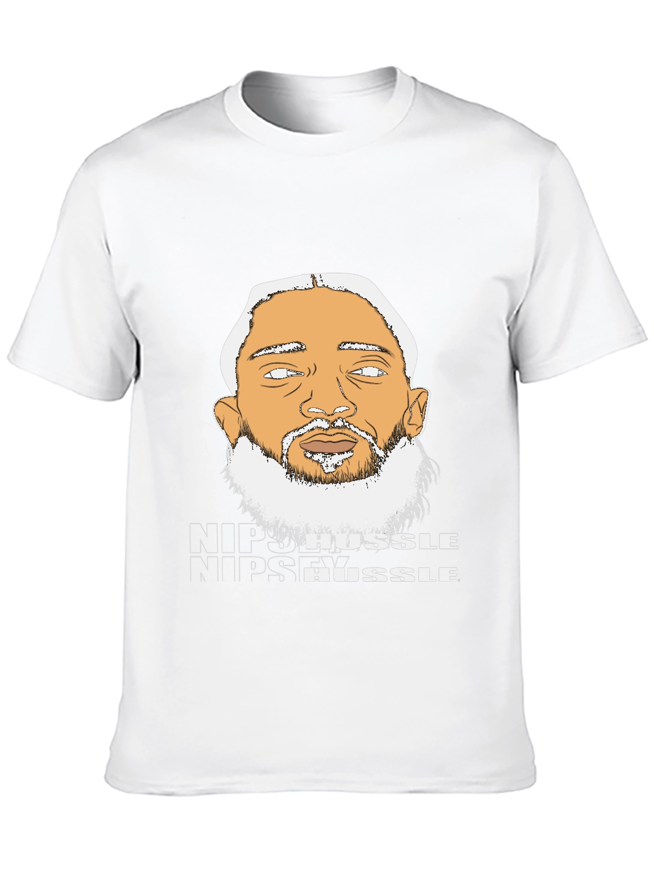 Nipsey Hussle Graphic Tee - Black Cotton Blend