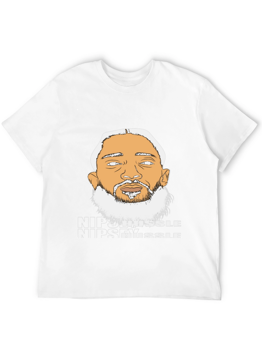 Nipsey Hussle Graphic Tee - Black Cotton Blend